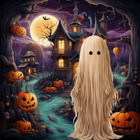 Halloween Horror Village Art Free Stock Photo - Public Domain Pictures