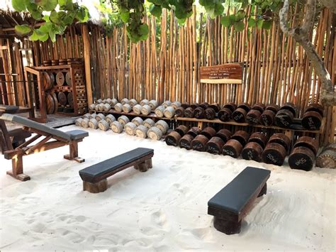 Working out in the Caribbean: Tulum Jungle Gym