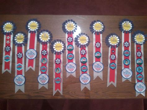 We made ribbons to give the girls their American Heritage Girls badges. | American heritage ...