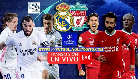 Liverpool vs. Real Madrid EN VIVO EN DIRECTO ONLINE LIVE Octavos de ...