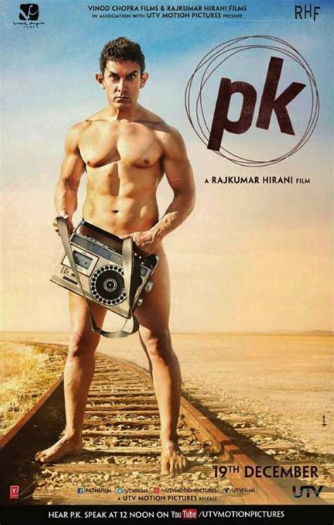 FIRST LOOK: Aamir Khan bares all for PK! - Rediff.com Movies