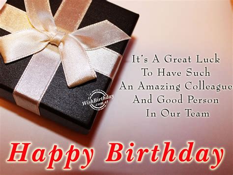 Birthday Wishes For Colleague - Birthday Images, Pictures