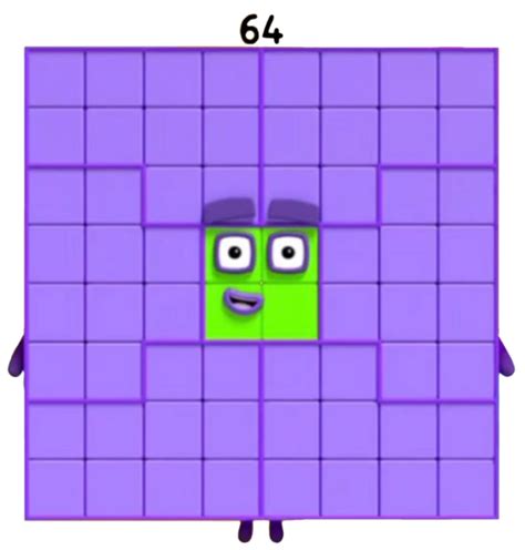 Sixty-Four | Numberblocks Wiki | Fandom