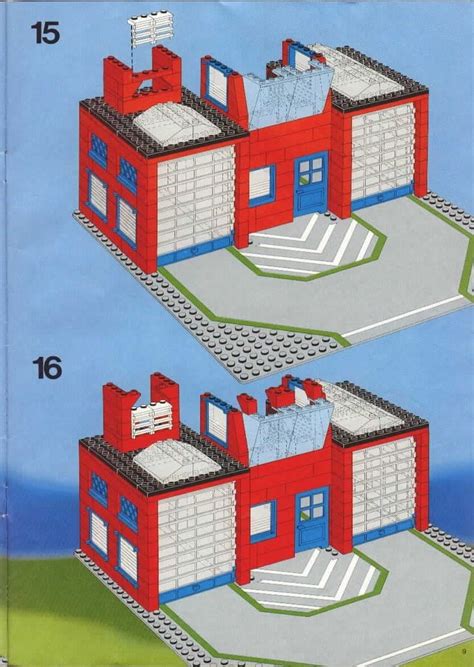 the instructions for how to make a lego house