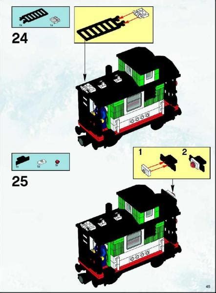 View LEGO® instruction 10173 Holiday Train - LEGO instructions and ...