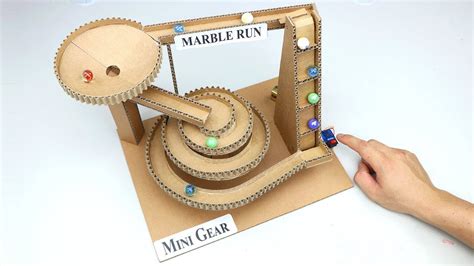 Wow! Amazing DIY Marble Run Machine from Cardboard - YouTube