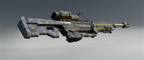 Sniper Rifle (Halo) - Finished Projects - Blender Artists Community