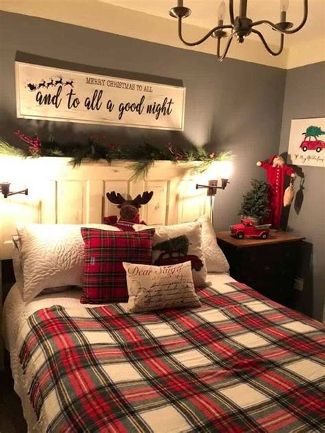 36 Easy DIY Christmas Decorations Ideas For Bedroom | Christmas ...