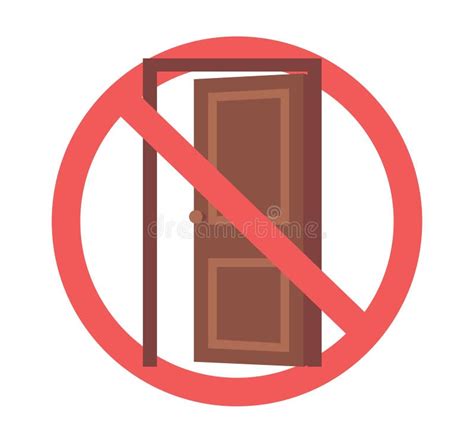 Keep Door Closed Cartoon Stock Illustrations – 54 Keep Door Closed ...