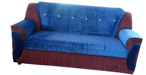Living Room Velvet Three Seater Sofa at Rs 14000/piece | Three Seater Sofa in Vellore | ID ...