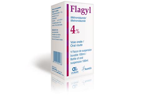 Flagyl 4% - Oral Suspension - Oubari Pharma