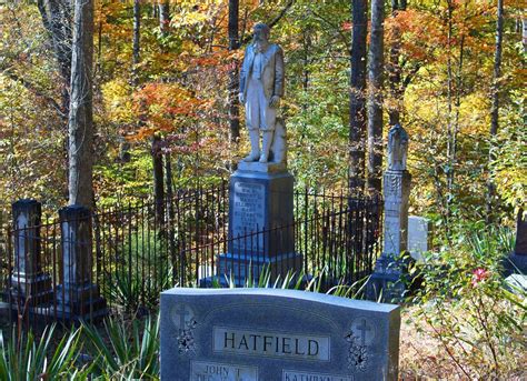 Devil Anse Cemetery Statue - West Virginia Explorer