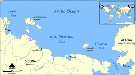 East Siberian Sea | a sea in Arctic Ocean