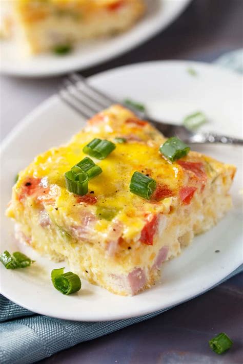 Denver Omelette Egg Bake - The Cozy Cook