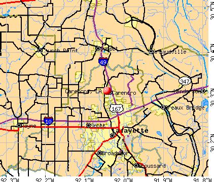 Carencro, Louisiana (LA 70507, 70520) profile: population, maps, real estate, averages, homes ...