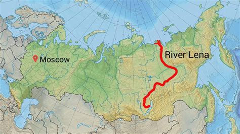 Don River Russia Map