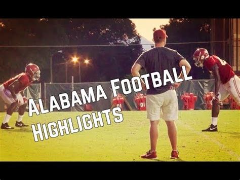 Alabama Football Highlights - YouTube