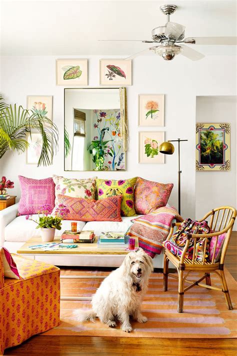 12 Inspiring Boho Living Room Ideas That Are Full of Design Inspo