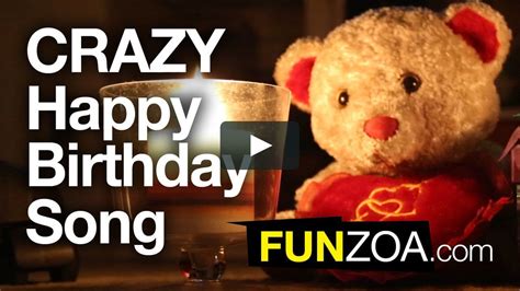Funniest Happy Birthday Song - Funzoa Teddy Sings Very Funny Song | Happy birthday quotes funny ...