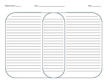 Square Venn Diagram with Lines by Mrs G Science Classroom | TPT