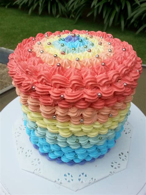 Hani's Kitchen: Rainbow Cake (Betty Crocker)