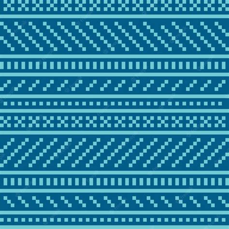 Premium Vector | Seamless pixel pattern abstract blue background