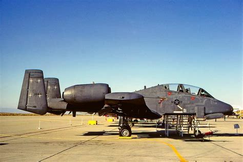 Fairchild YA-10B Thunderbolt II - Night Adverse Weather (NAW) Had a second Seat for a WSO ...