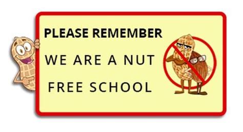 Nut Free Zone | Lawmuir Primary School Website