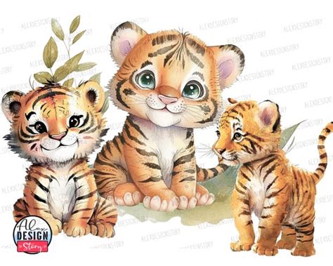 Cute Bengal Tiger Cubs