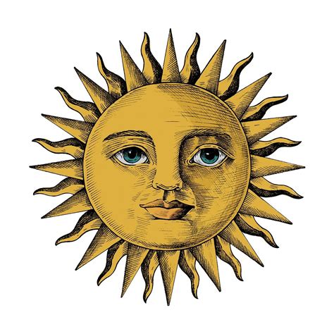 Download premium vector of Hand drawn sun with a face 410886 | Sun ...