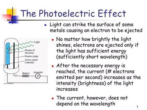 PPT - The Photoelectric Effect PowerPoint Presentation, free download ...