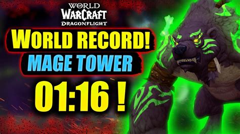 Guardian Druid Mage Tower Completed IN 01:16 | Guide Boost | Talents, Tactics | WoW Dragonflight ...