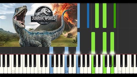 Jurassic World Theme - PIANO TUTORIAL - YouTube