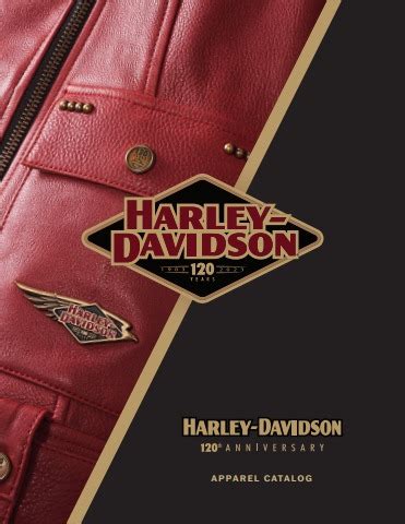 Harley-Davidson® 120th Anniversary Apparel Catalog