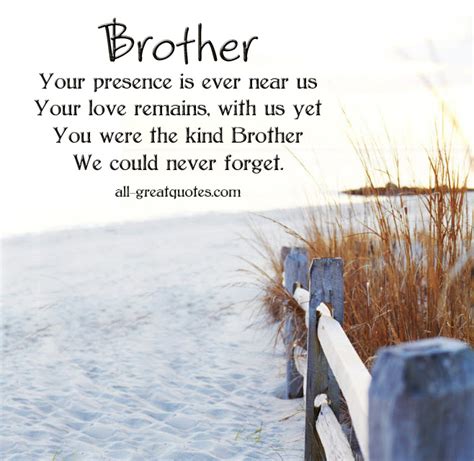 A Remembrance In Memory Of Quotes To Brother. QuotesGram