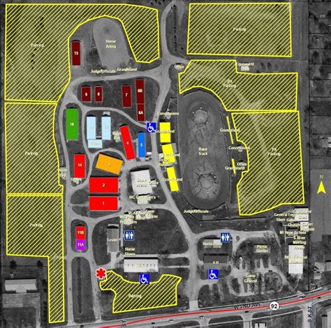 Iowa State Fairgrounds Full Map