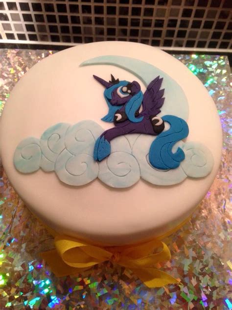 A Princess Luna Cake made for my daughters 7th Birthday. My Little Pony Birthday, My Little Pony ...