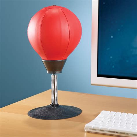 The Desktop Punching Bag - Hammacher Schlemmer