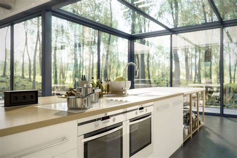 Greenhouse Kitchen | Greenhouse kitchen, Kitchen garden window, Skylight kitchen