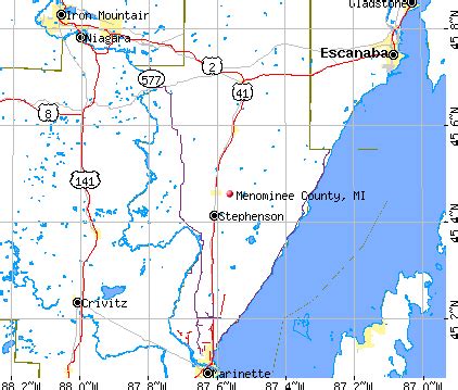 Menominee County, Michigan detailed profile - houses, real estate, cost of living, wages, work ...