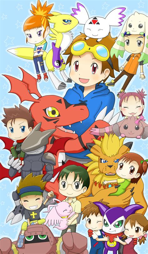 Image - Digimon Tamers All Characters (#1716572) - HD Wallpaper & Backgrounds Download