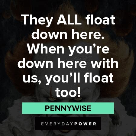 Pennywise The Clown Quotes Float