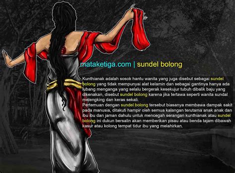 Gambar Hantu Sundel Bolong Asli - Gambar Hantu