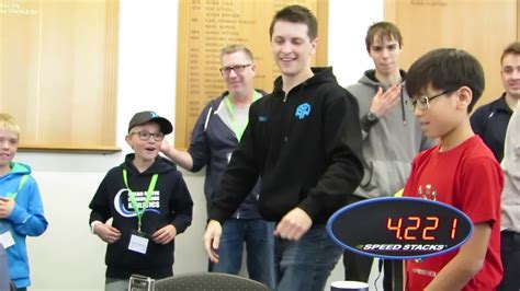 A new Rubik’s Cube world record has been set at 4.22 seconds. – Like ...