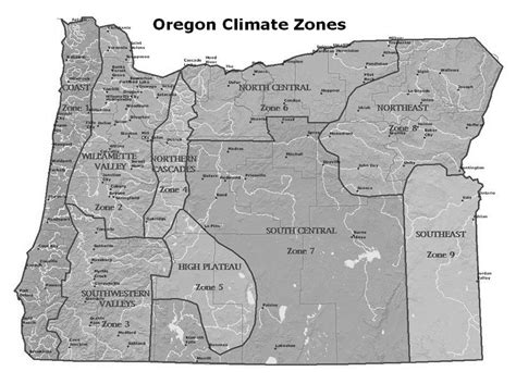 Oregon's very unique Climatology and weather-- many links!