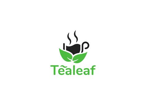 Tea Logo | Tea logo, Logo design, Business card design creative