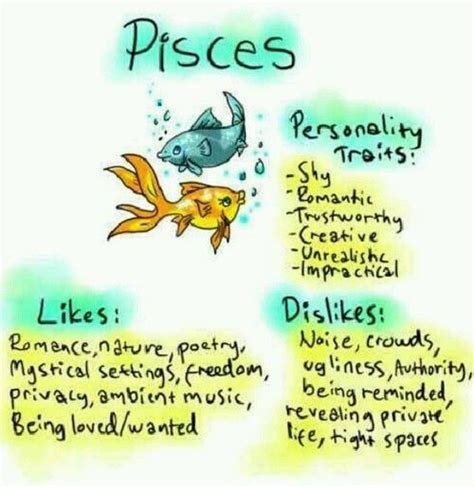 Pin by Locham on pisces | Pisces personality, Zodiac signs pisces ...