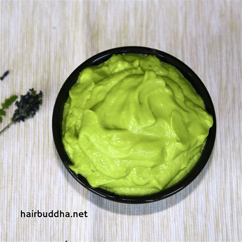 DIY Avocado Hair Mask for Thicker, Shinier and Voluminous Hair - hair buddha