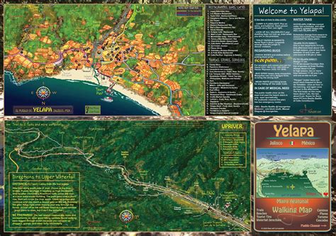 Mapa Jeff Cartography: Yelapa Map