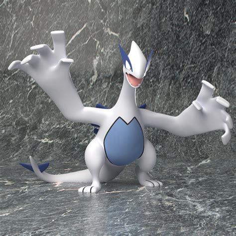 STL file Pokemon - Lugia・3D print design to download・Cults